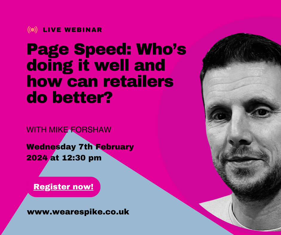 Page Speed - Who's doing it well and how can retailers do better?