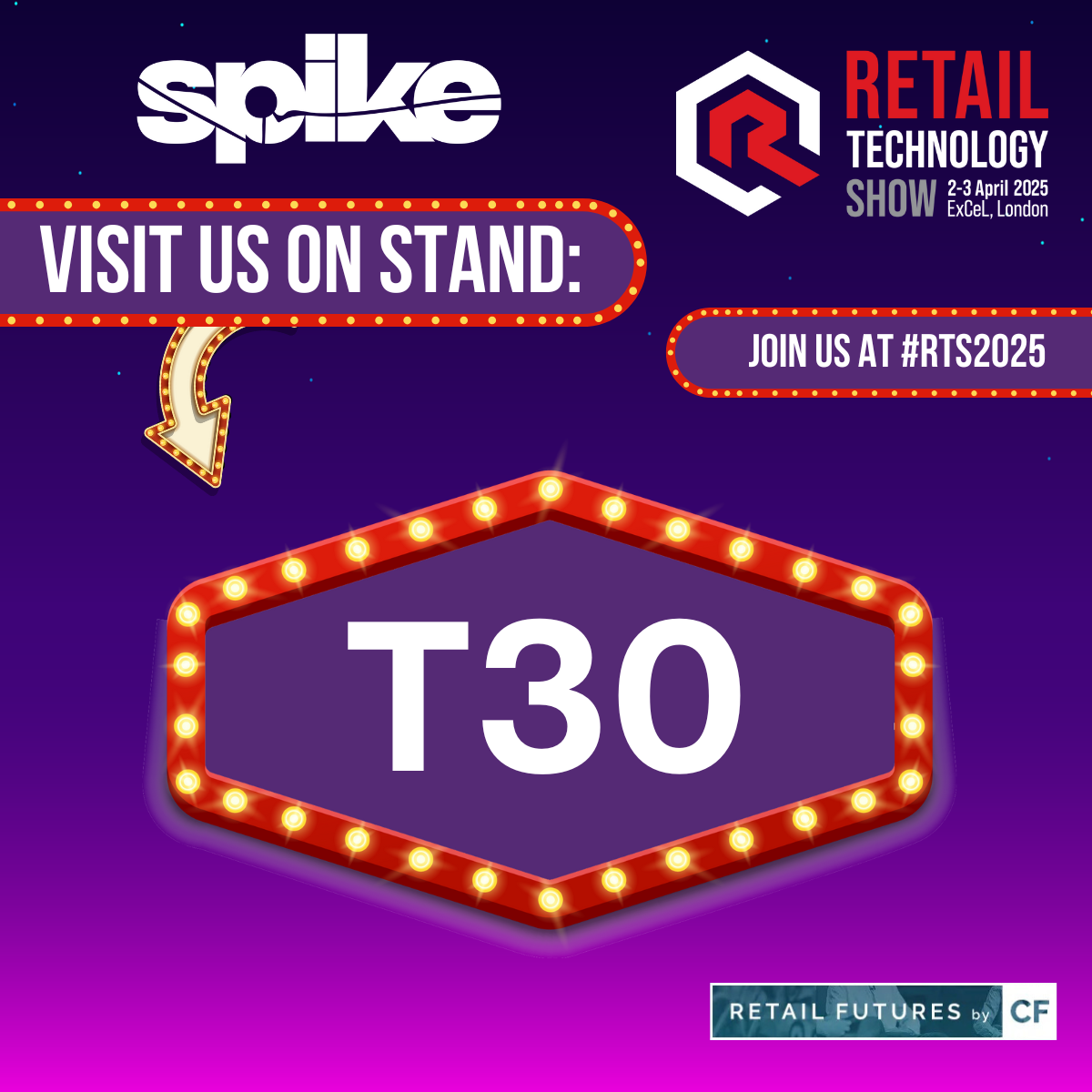 Visit Spike at the Retail Technology Show 2025